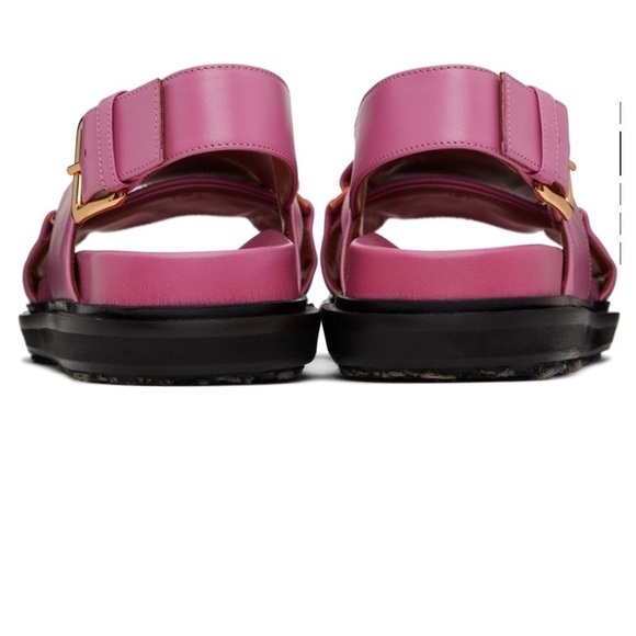 Marni Fusbett sandals in pink - Picture 3 of 10